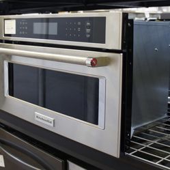 NEW KitchenAid 30” Wide Built In Microwave Oven 
