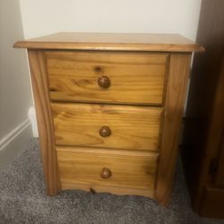 Bed Stand With Drawers Storage 