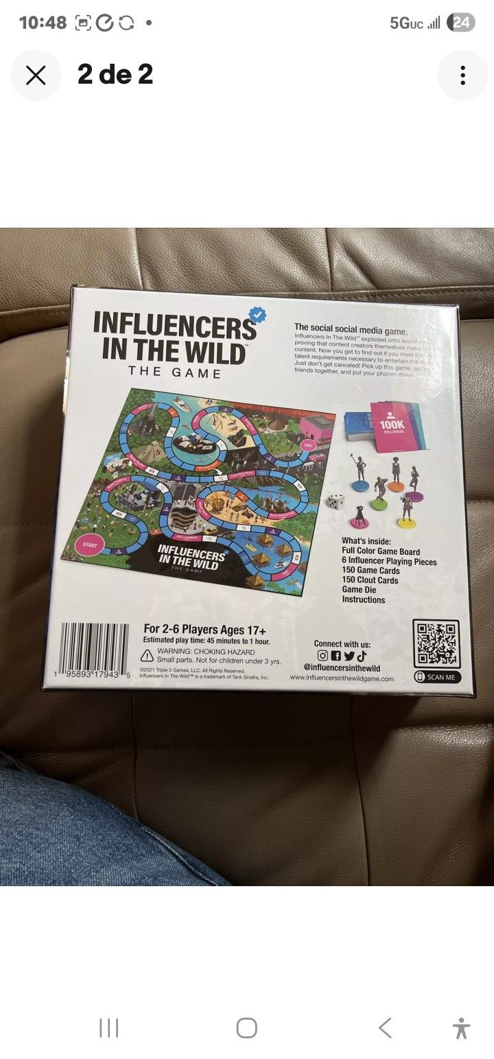Influencers In The Wild the Game - Board Game The Social Social Media game