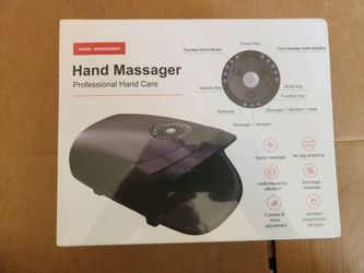 New Sealed Hand Massager with 5 Routines and Heat
