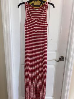 Red Stripped Dress