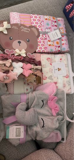 New baby girl bundle set