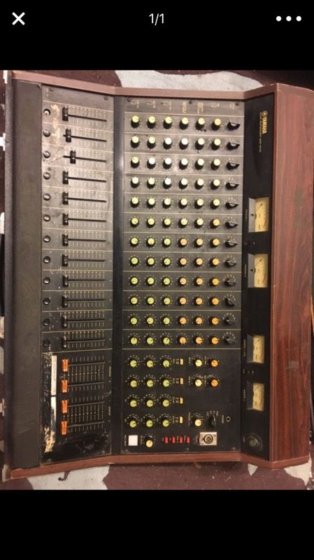 Yamaha Pm700 "japa-neve" vintage mixing console