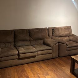 Dark Brown sofa For Sale 