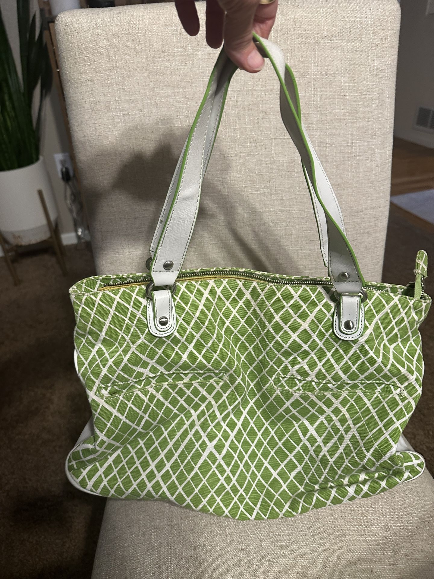 Angela Adams designer purse + wallet