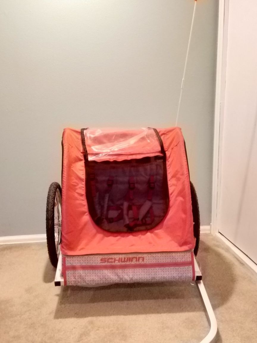 ***Like NEW*** Schwinn Two Seat Bicycle Trailer