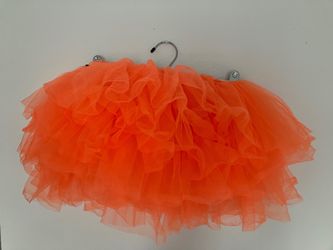 Halloween orange tutu / Florida Gator