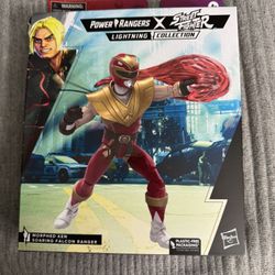 Power Rangers X Street Fighter Lightning Collection Morphed Ken Box Damage 