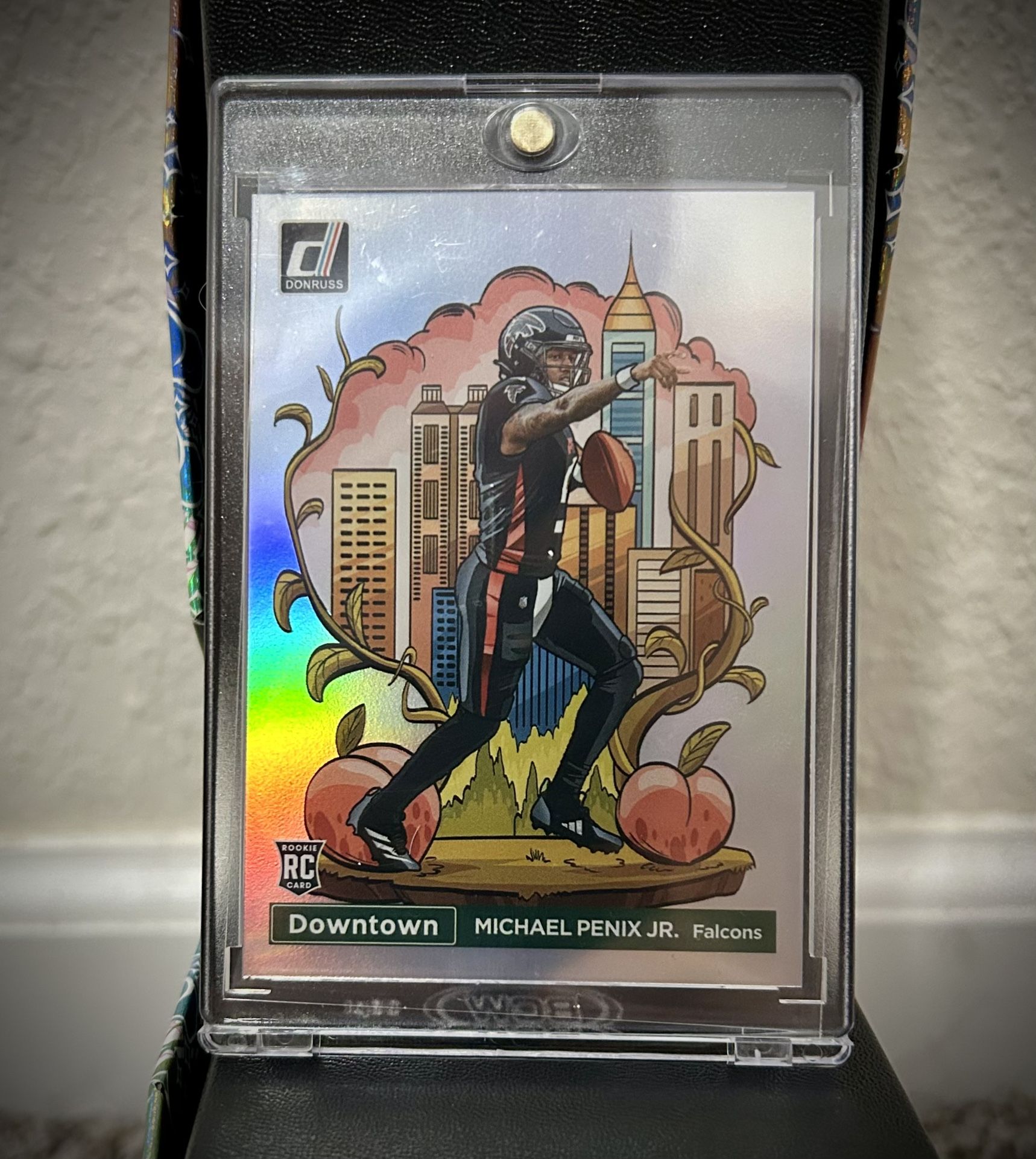 2024 Panini Donruss Football Michael Penix Jr Downtown! SSP RC #14