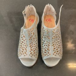 GB Girls’ Lanie-Girl Rhinestone Wedges
