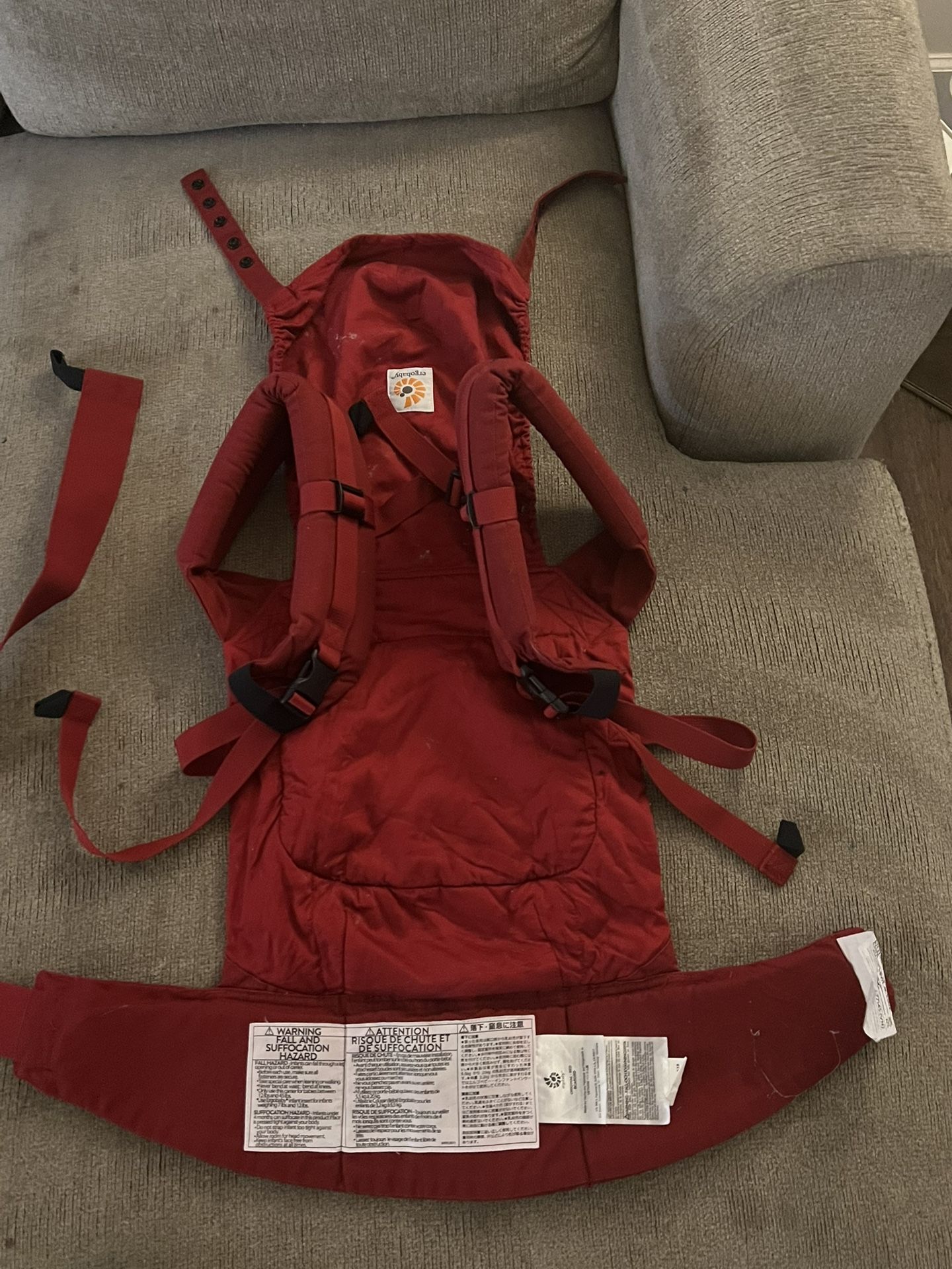 Two ErgoBaby Carriers