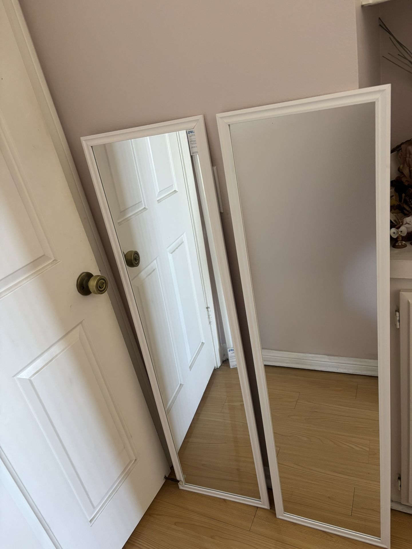 Set Of Two Full Body Mirrors