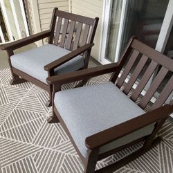 2 Pollywood Rocking Chairs