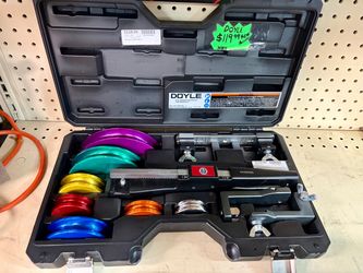 Ratcheting tube bender kit