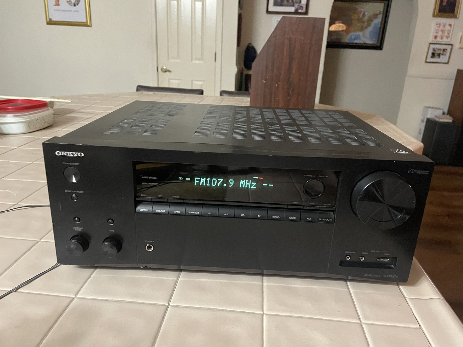ONKYO TX — NR 676 AV Receiver