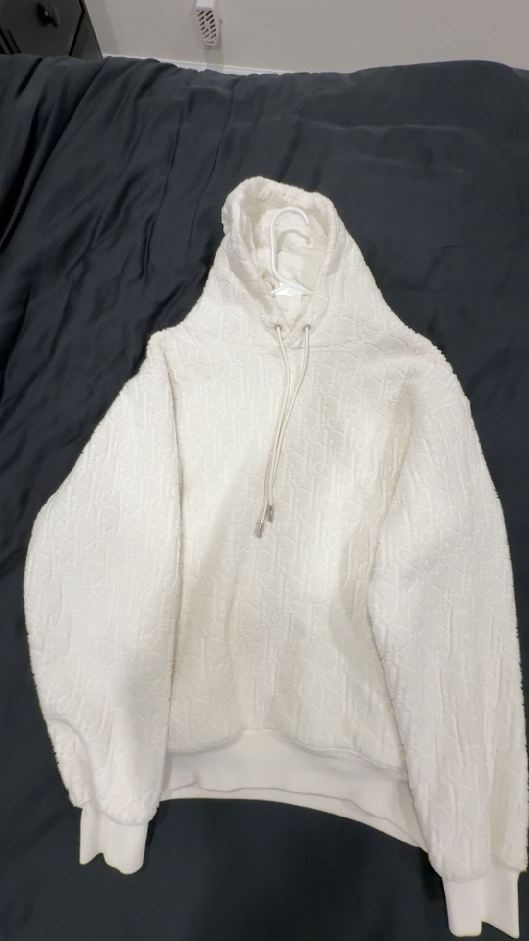 Dior oblique towel Hoodie Size small