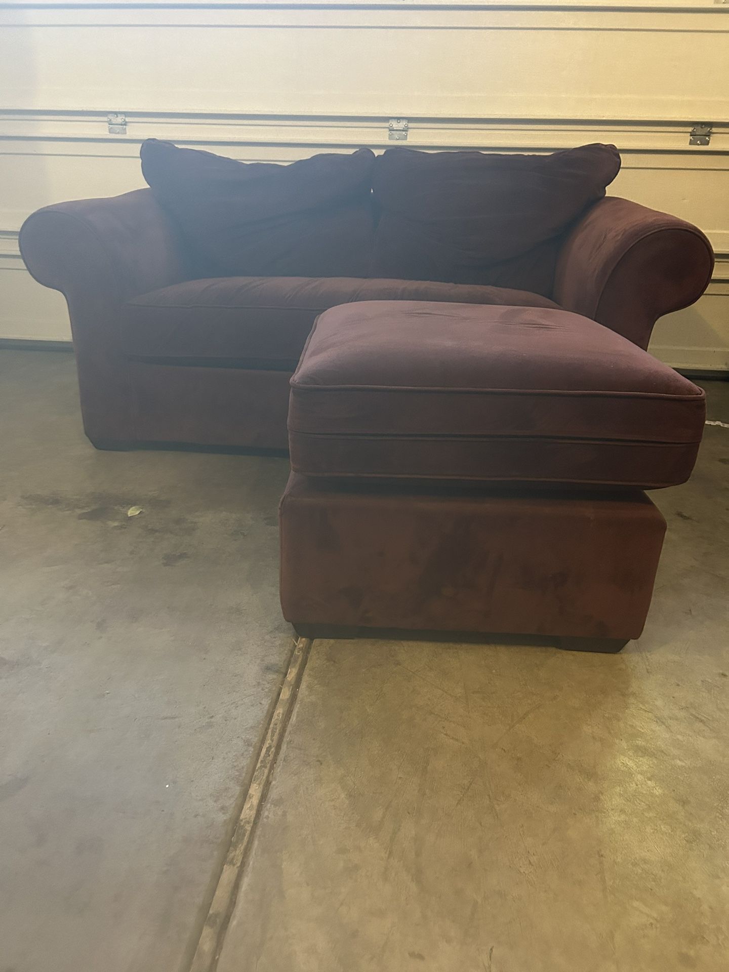 FREE Love Seat And Ottoman