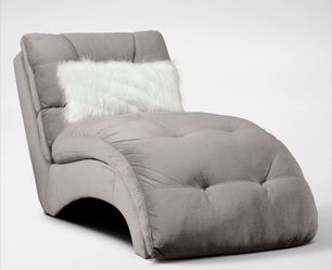 Grey Cordelle Chaise