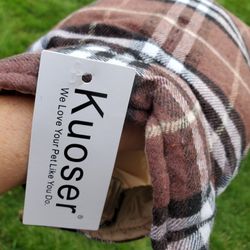Small Kuowser Reversible  Dog Coat