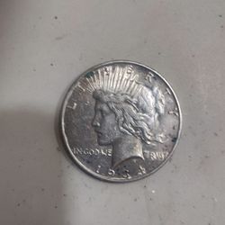1934 D Peace Dollar Rare Date And Mint