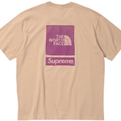 Supreme The North Face S/S Top / Tee Khaki XL SS24