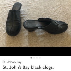 St. John’s Bay black clogs.
