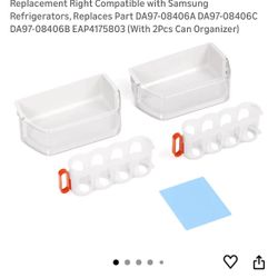 Replacement refrigerator door shelf 