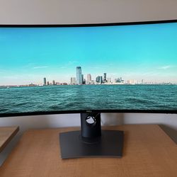 Dell U3419w Ultrasharp 34-Inch WQHD (3440x1440) Curved IPS 34” Monitor