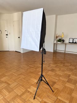 Softbox Lighting Kit with Stand - Bulbs Not Included