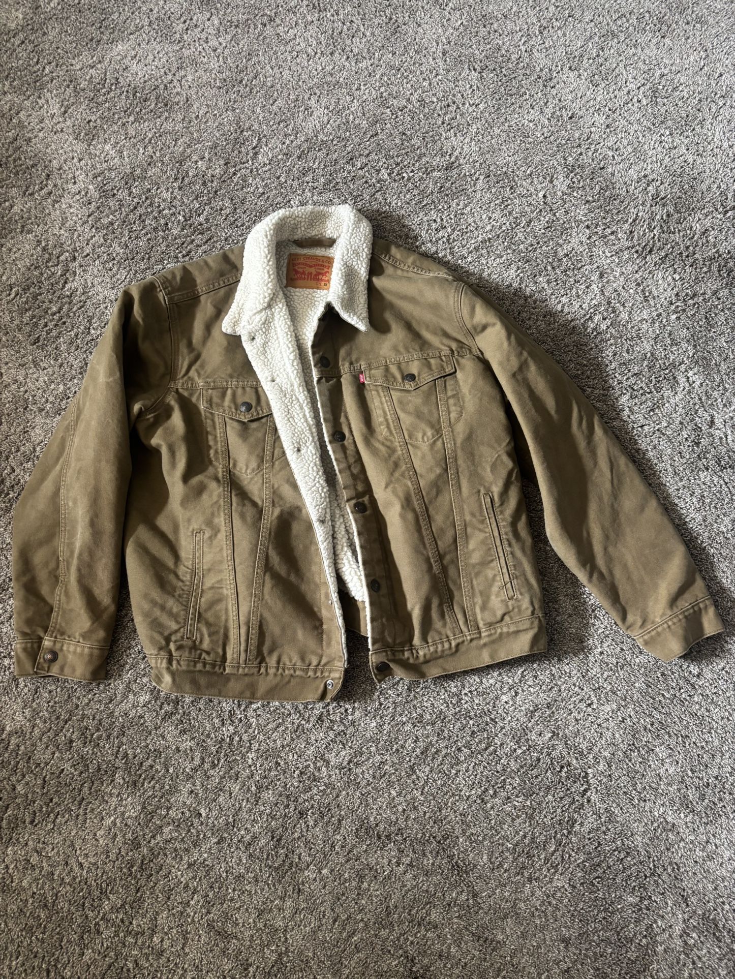 Men’s Levis Sherpa Trucker Jacket