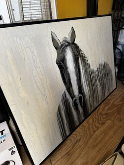 Large Beautiful Horse Drawing
