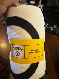 Pokemon X Target Dive Ball Ultimate Beach Towel Cotton