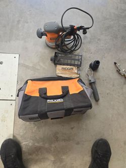 Rigid 6" orbital sander