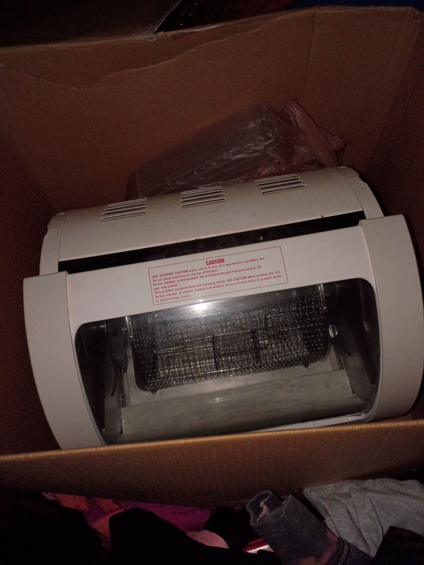 George Foreman George Jr. Rotisserie Oven