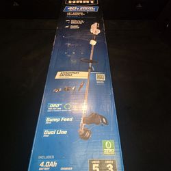 HART 40V 15" String Trimmer Kit w/ Battery & Charger
Milwaukee  - Dewalt - Yard - Weed Wacker - Edge