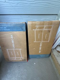Drawer storage tower x2