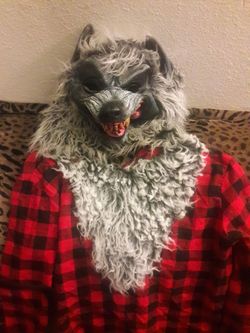 Halloween costume werewolf for children