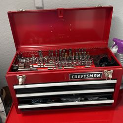 Craftsman Tool Box Set With Tools In Each Drawer