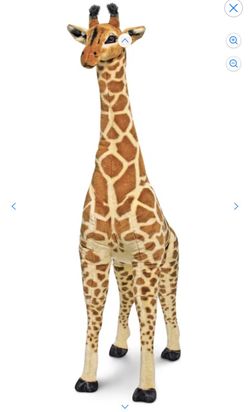 Giant 4ft giraffe plush toy