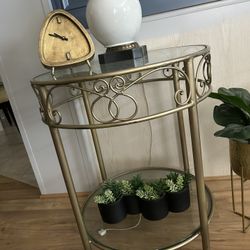 ROUND BRASS TABLE (table Only )