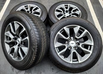 20" Chevy Silverado//Tahoe 1500 New Wheels And Tires