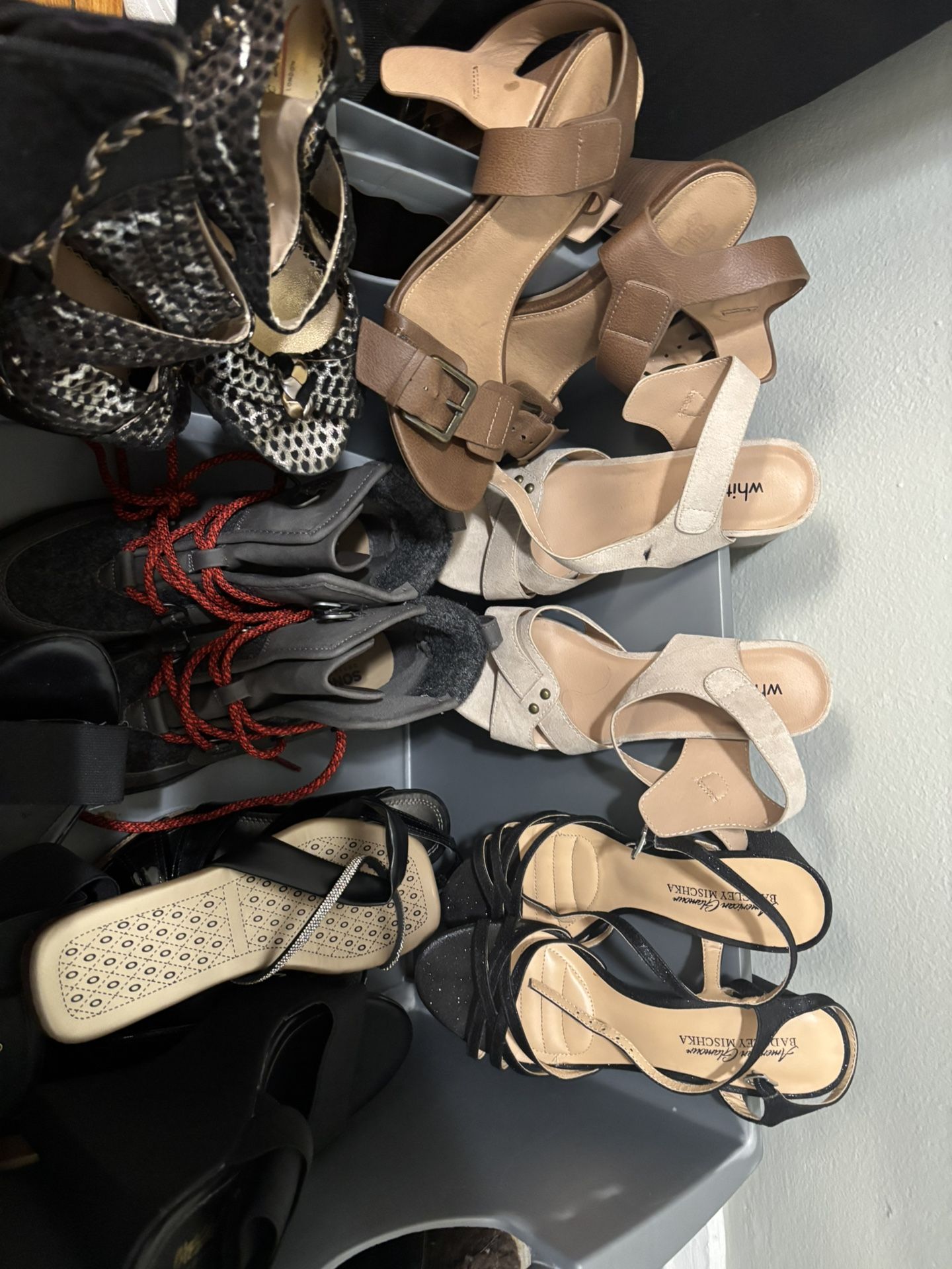 Women Heels And Boot Size 7