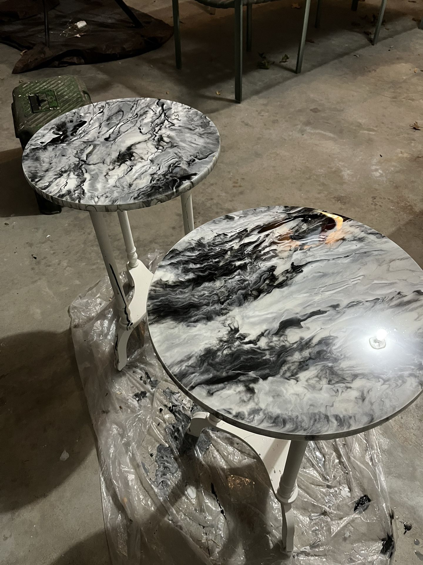 Marble Look Tables