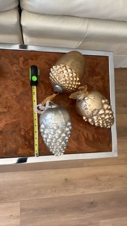 XL Glass Ornaments - No Chips Vintage 