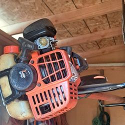 Gas Pole and Chain Saw