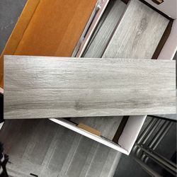 Rectangular Wood-Look Ceramic Wall Tile