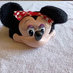 Vintage 1990's Disney Minnie Mouse 3-D Snapback Hat