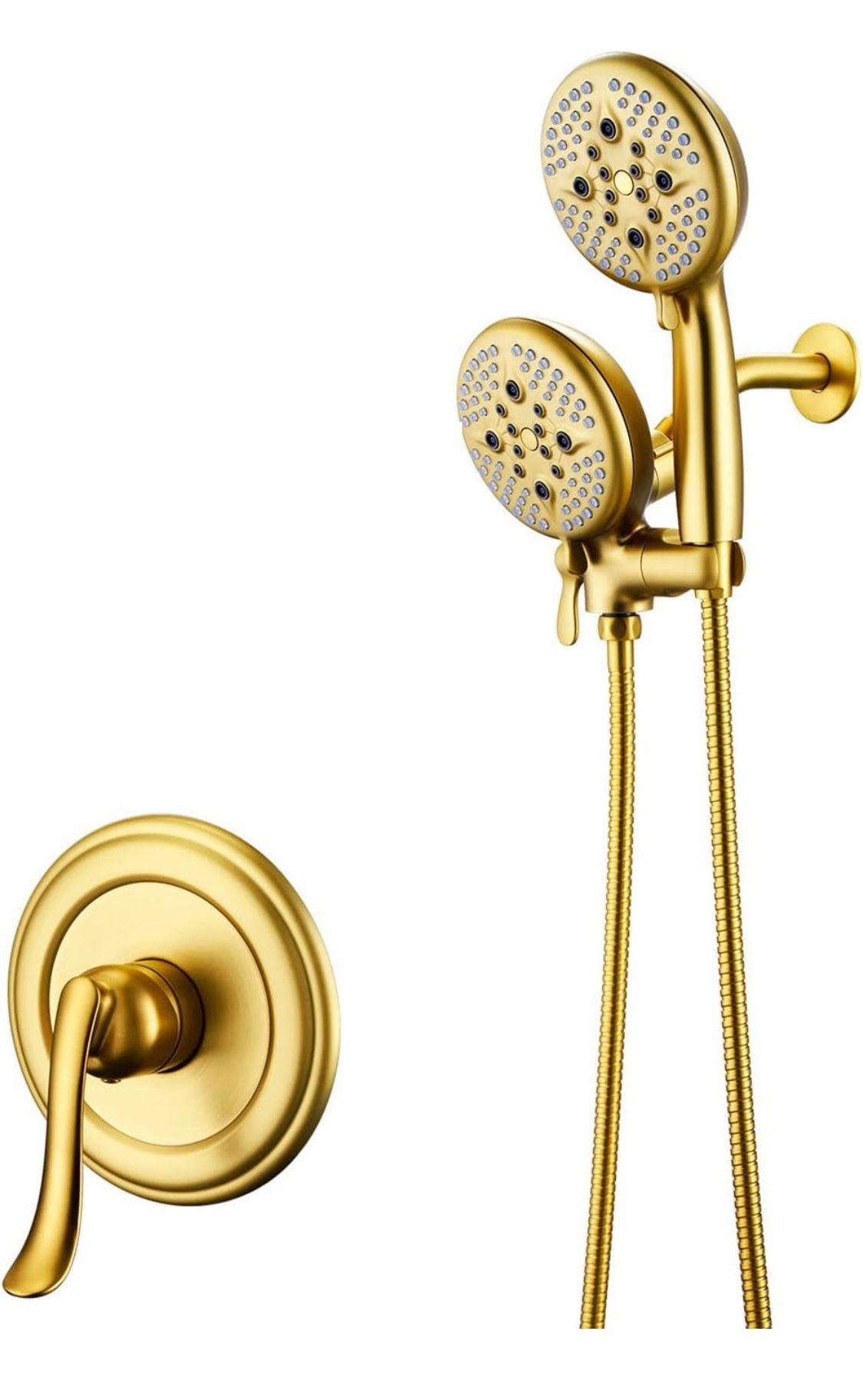 Ello&Allo Single-Handle 24-Spray Shower Faucet and Handheld Shower System