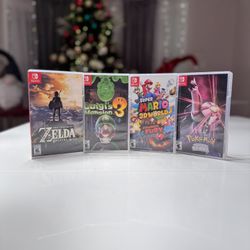 4 Game Bundle For Nintendo Switch 