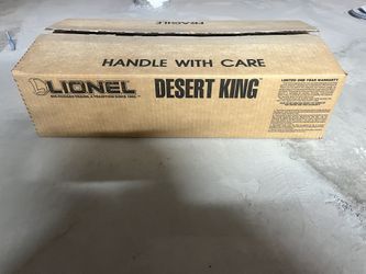 Lionel train set - Desert King - Denver & Rio Grande
